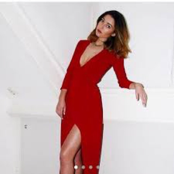 NWT American Apparel Juliard Wrap Dress - Picture 1 of 4